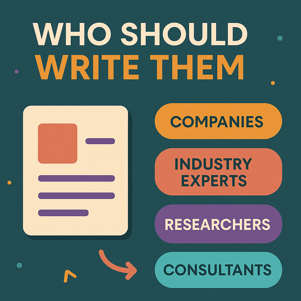 Who Should Write Whitepapers